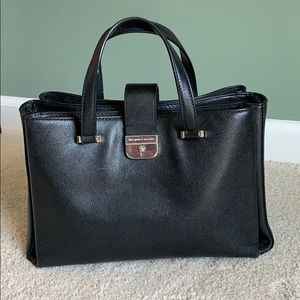 kate spade Black Leather Tote